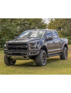 Progi, stopnie boczne Rough Country HD2 SuperCrew Cab