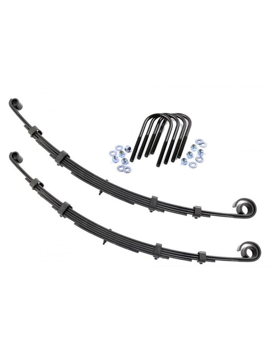 Resory piórowe przód z u-boltami Rough Country Lift 2,5"