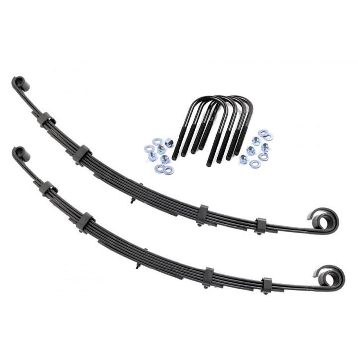 Resory piórowe przód z u-boltami Rough Country Lift 2,5"