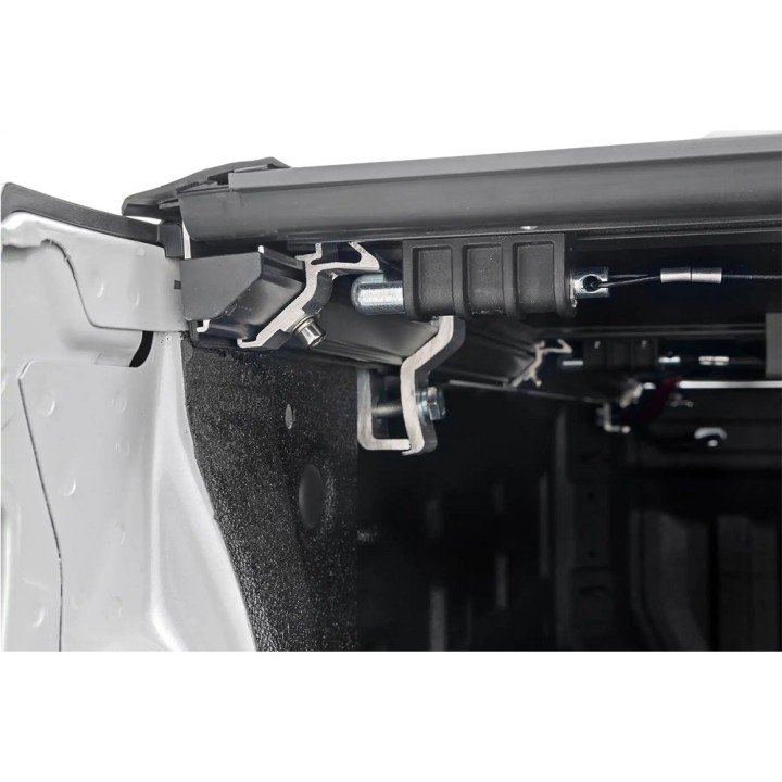 Twarda pokrywa paki tri-fold niski profil Rough Country 6'4" - ujęcie 5