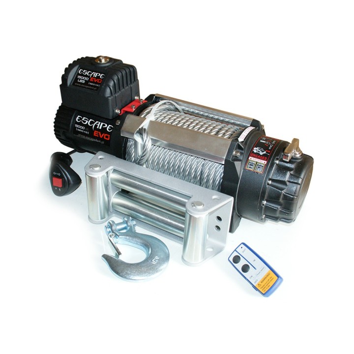 15000 Wyciagarka Escape EVO 6810kg IP68 24V wodoszczelna