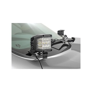 Lampy LED kwadratowe Spot Beam Rough Country Black Series - ujęcie 2