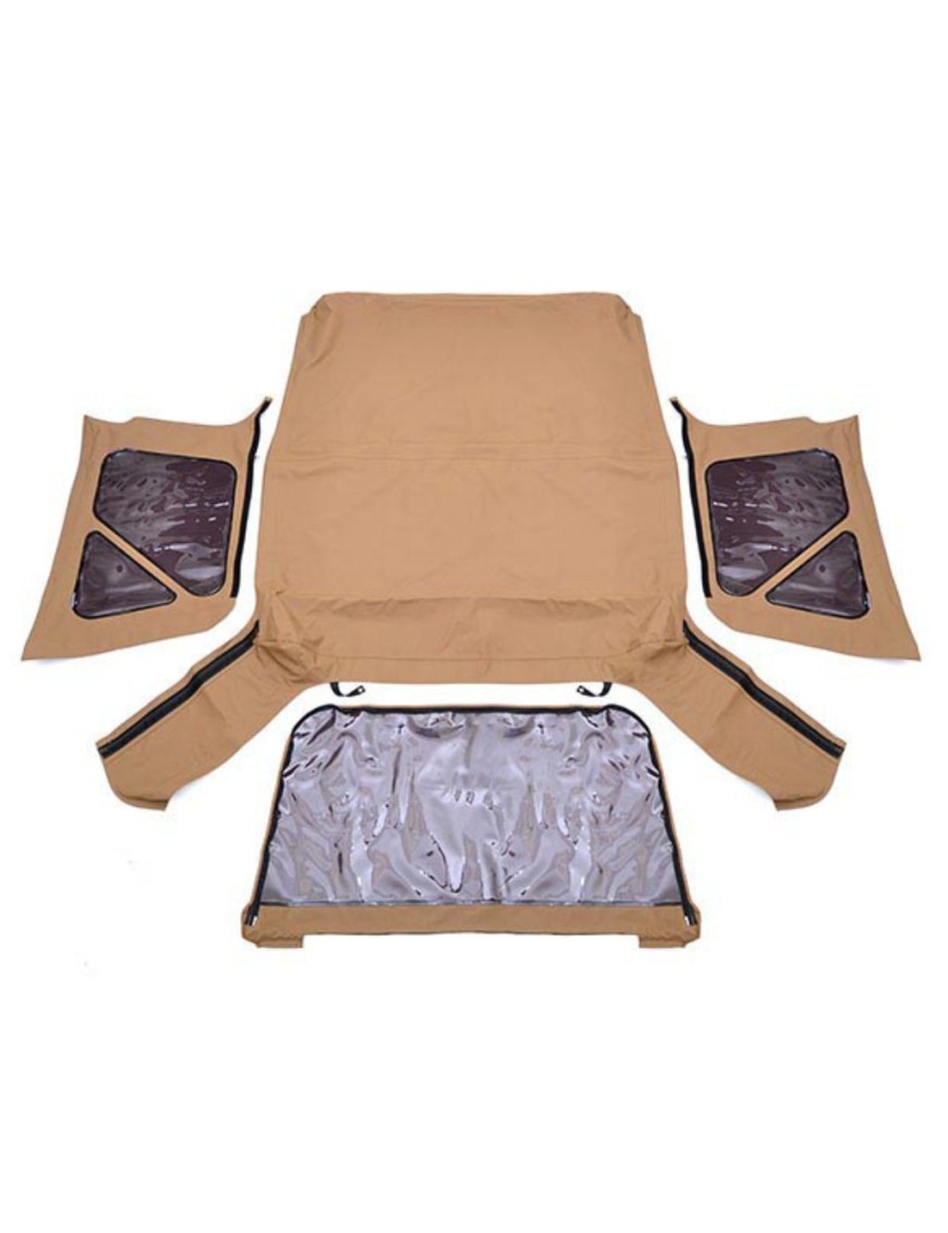 Soft top Spice Rough Country Drzwi Pełne