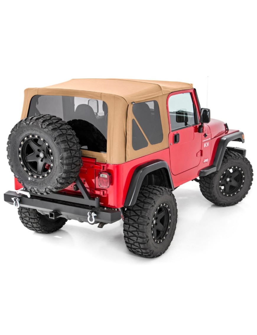 Soft top Spice Rough Country Drzwi Pełne
