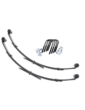 Resory piórowe przód z u-boltami Rough Country Lift 2,5"