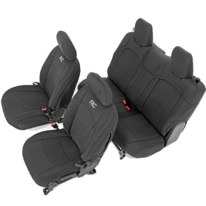 Komplet pokrowców na fotele neoprene black Rough Country