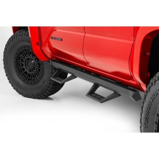 Progi, stopnie regulowane Rough Country SR2 Double Cab - ujęcie 2
