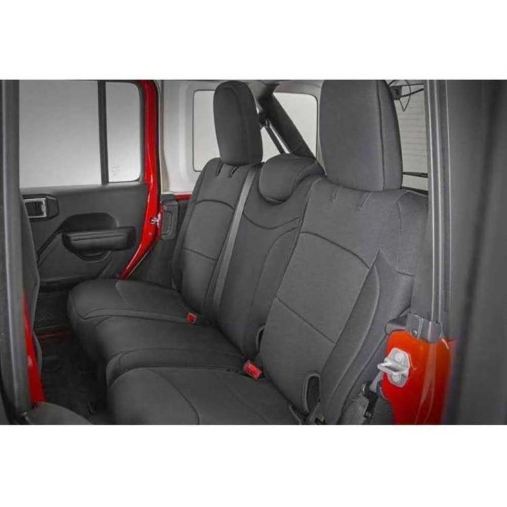 Komplet pokrowców na fotele neoprene black Rough Country - ujęcie 5
