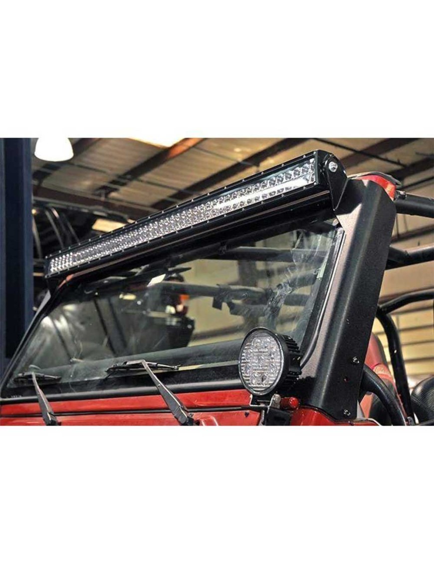 Mocowanie prostej listwy LED 50" nad szybą Rough Country
