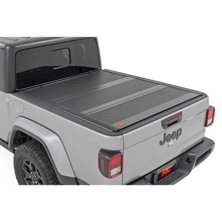 Twarda pokrywa paki tri-fold niski profil Rough Country 5' - ujęcie 2