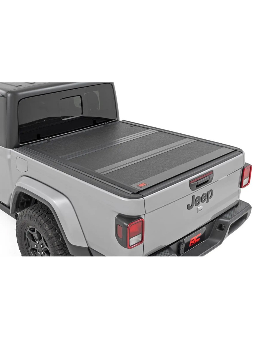 Twarda pokrywa paki tri-fold niski profil Rough Country 5'