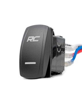 Lampy LED 2" kwadratowe white DRL spot Rough Country Black Series - ujęcie 3