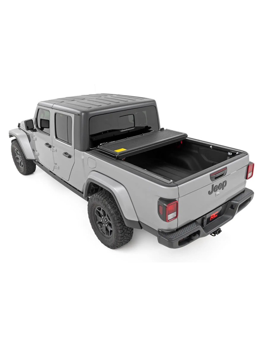 Twarda pokrywa paki tri-fold niski profil Rough Country 5'