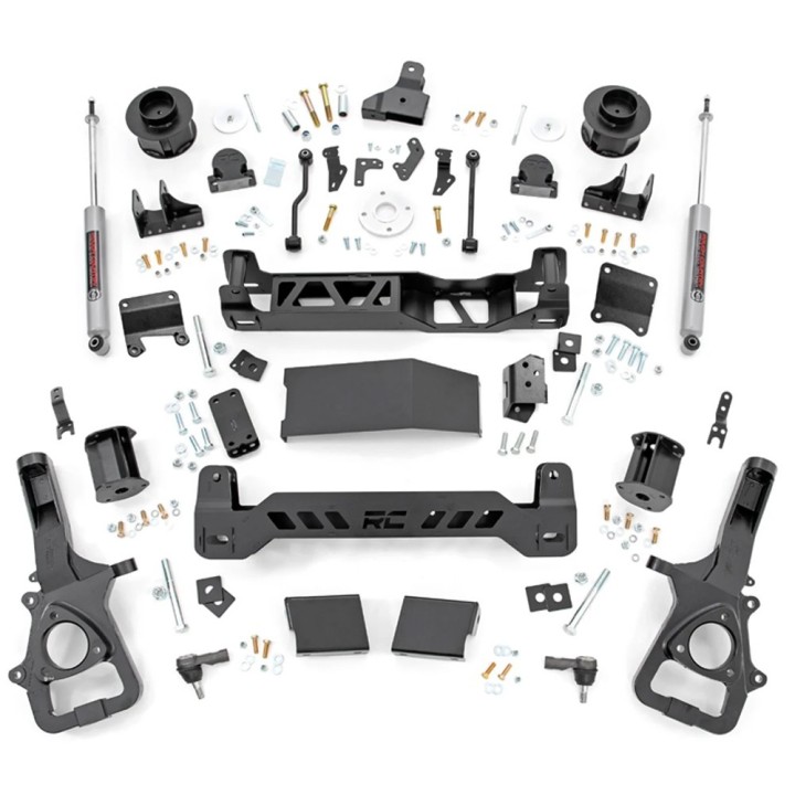 Zestaw zawieszenia 22XL z amortyzatorami N3 Rough Country Lift 6" Duża Piasta