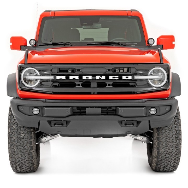 Lampy LED 3,5" okrągłe Amber DRL Rough Country - ujęcie 4