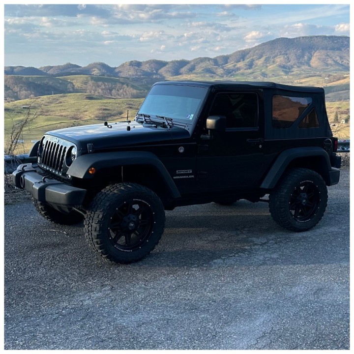 Soft top Black Denim Rough Country 07-09 - ujęcie 2