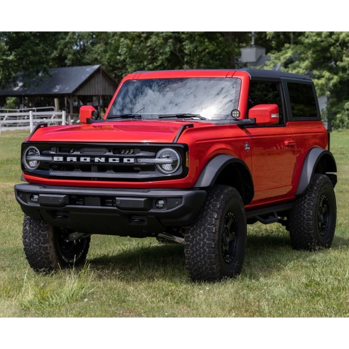 Lampy LED 3,5" okrągłe Amber DRL Rough Country - ujęcie 10