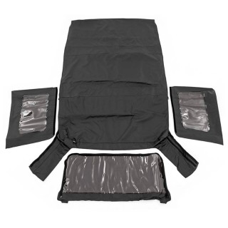 Soft top Black Denim Rough Country 07-09