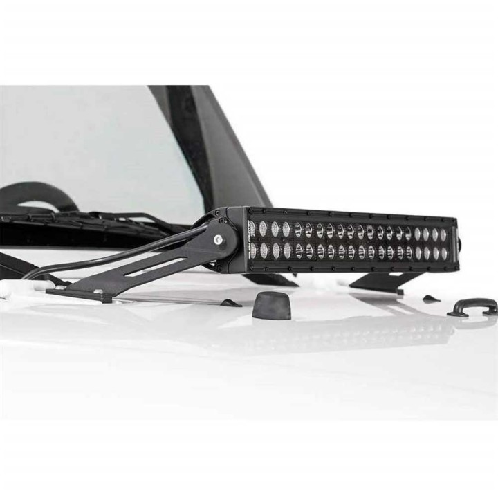 Mocowanie listwy LED 20" do maski Rough Country - ujęcie 2
