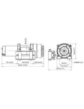 Synthetic Winch COMEUP Cub 3s 1361KG