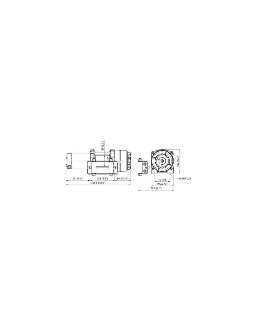 Synthetic Winch COMEUP Cub 3s 1361KG