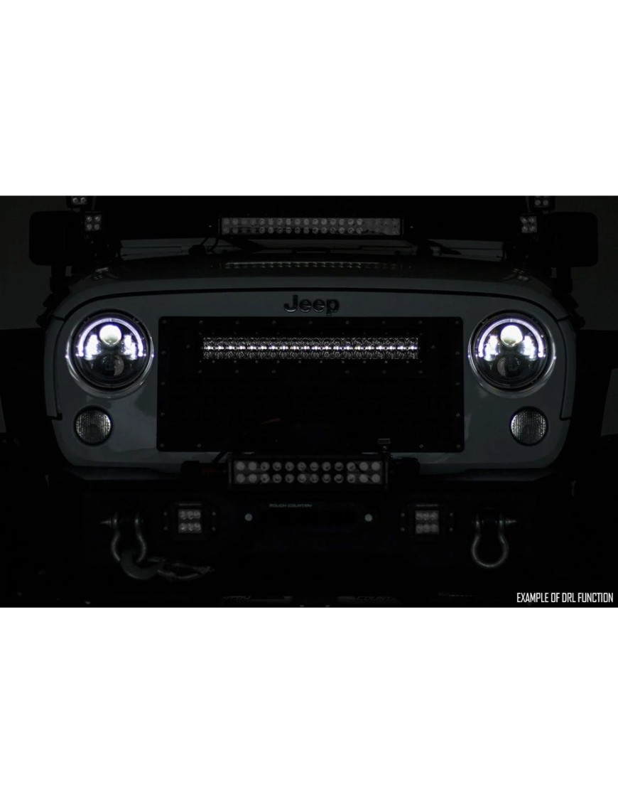 Listwa LED 12" podwójna white DRL spot/flood Rough Country Black Series
