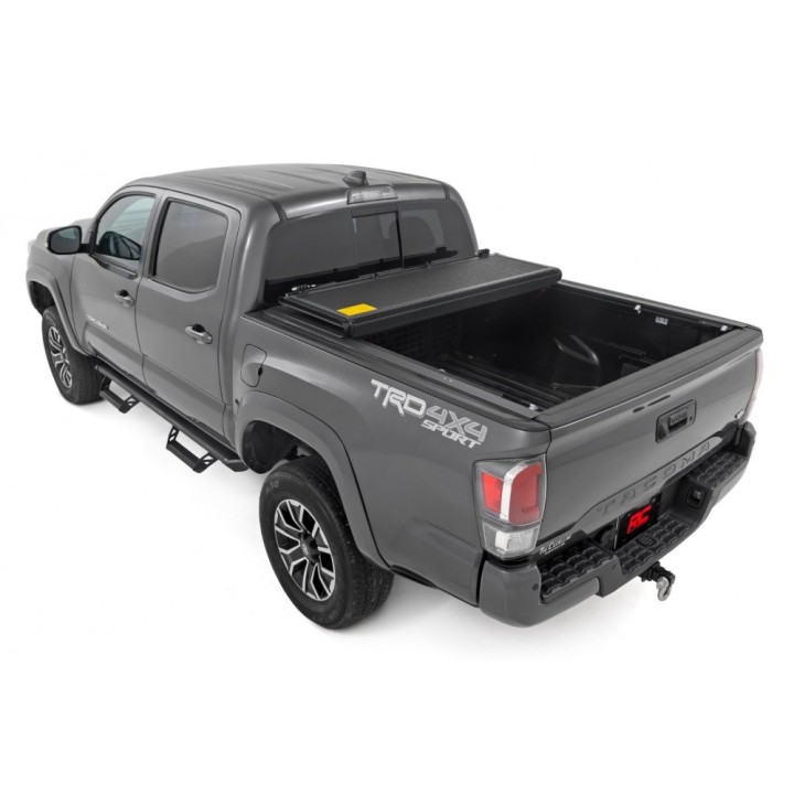 Twarda pokrywa paki tri-fold niski profil Rough Country 6' - ujęcie 5