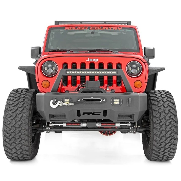 Reflektory LED 7" przód Rough Country - ujęcie 4