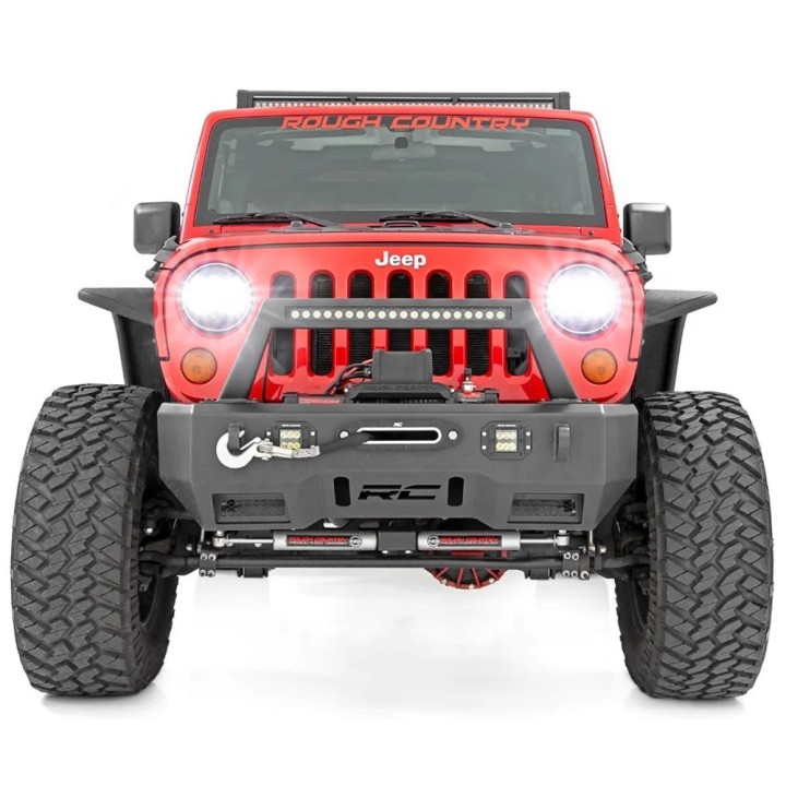 Reflektory LED 7" przód Rough Country - ujęcie 5