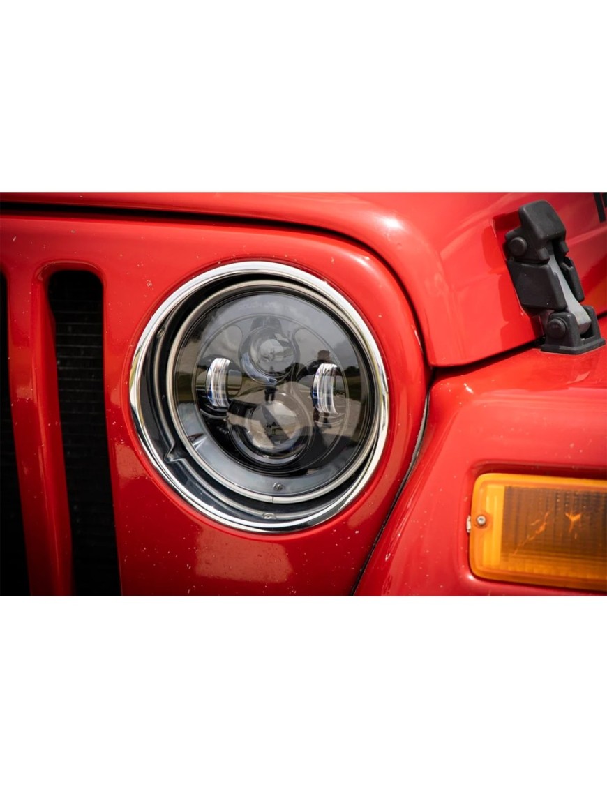 Reflektory LED 7" przód Rough Country