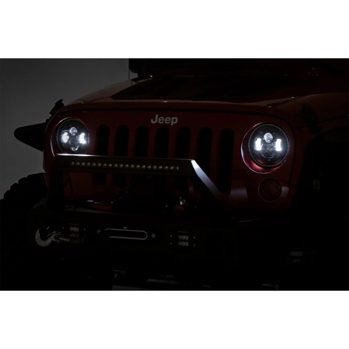 Reflektory LED 7" przód Rough Country - ujęcie 11