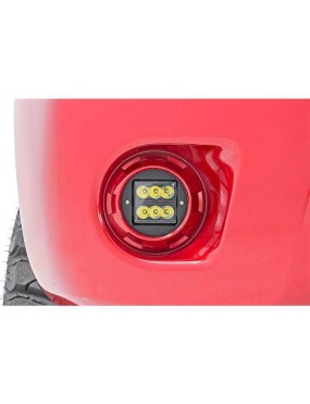 Lampy przeciwmgłowe LED 2" Spot Beam Rough Country Black Series - ujęcie 3