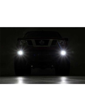Lampy przeciwmgłowe LED 2" Spot Beam Rough Country Black Series - ujęcie 4