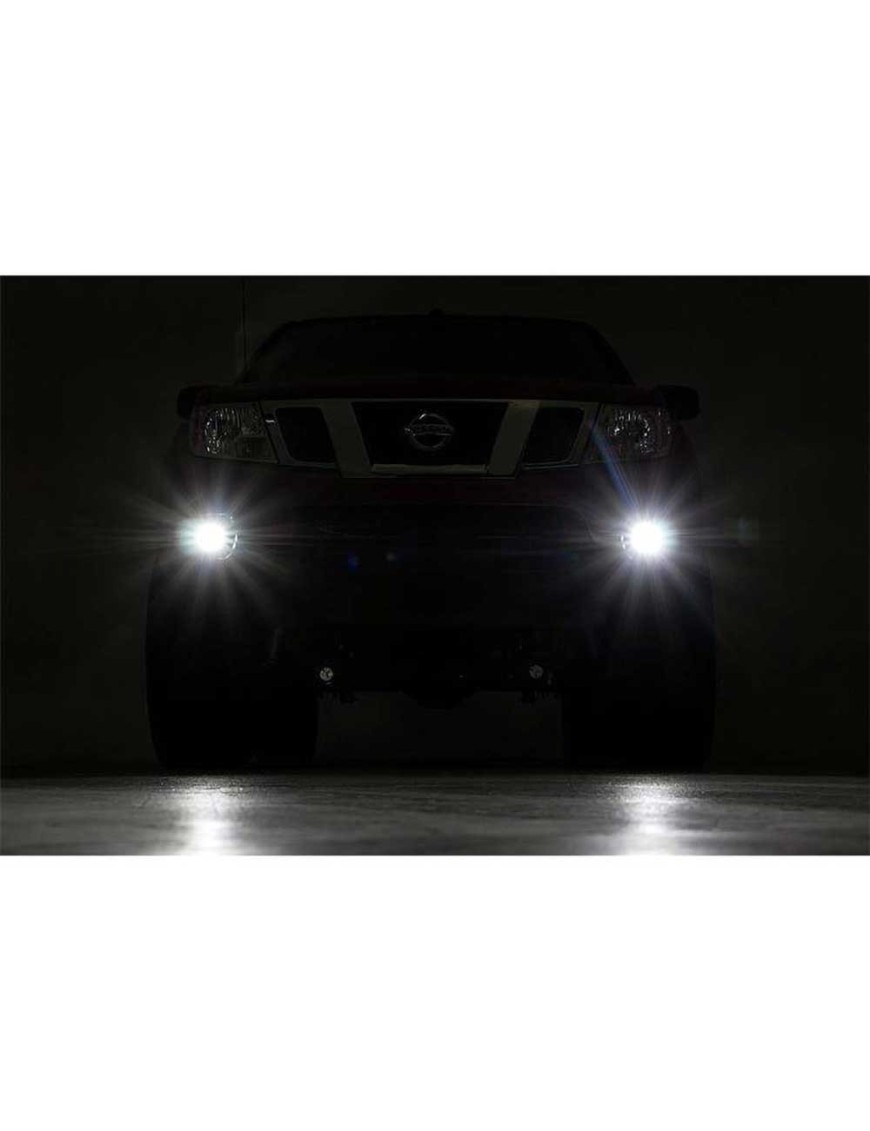 Lampy przeciwmgłowe LED 2" Spot Beam Rough Country Black Series - ujęcie 4