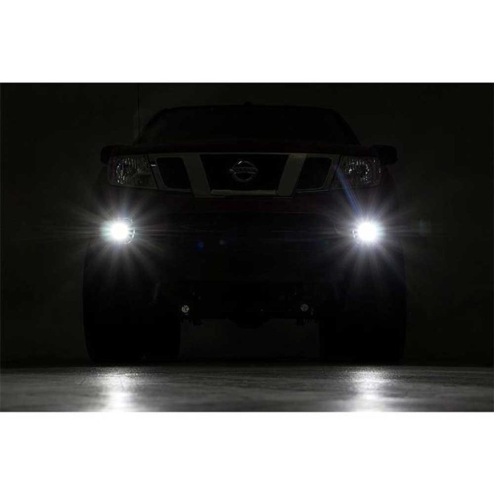 Lampy przeciwmgłowe LED 2" Spot Beam Rough Country Black Series - ujęcie 4