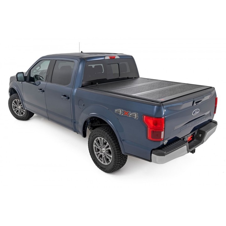 Twarda pokrywa paki tri-fold niski profil Rough Country 5' - ujęcie 2