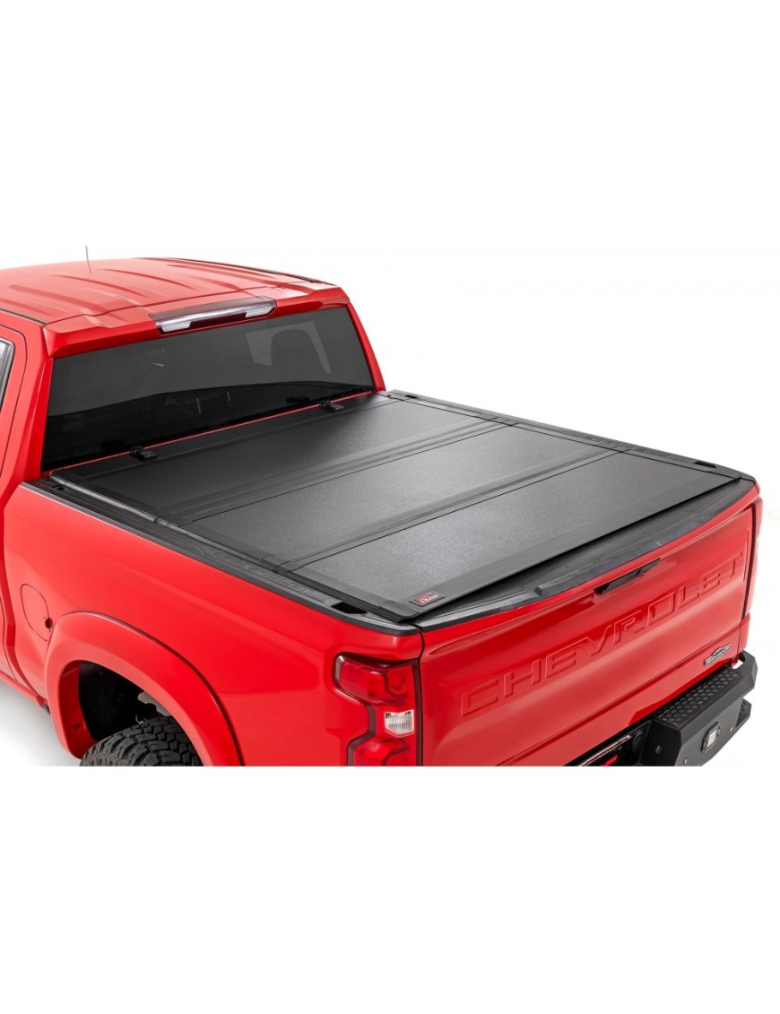 Twarda pokrywa paki tri-fold flip up Rough Country 6'7"