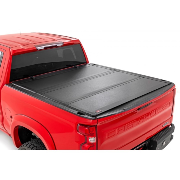 Twarda pokrywa paki tri-fold flip up Rough Country 6'7"