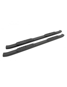 Progi, stopnie boczne czarne Rough Country Oval Nerf Steps