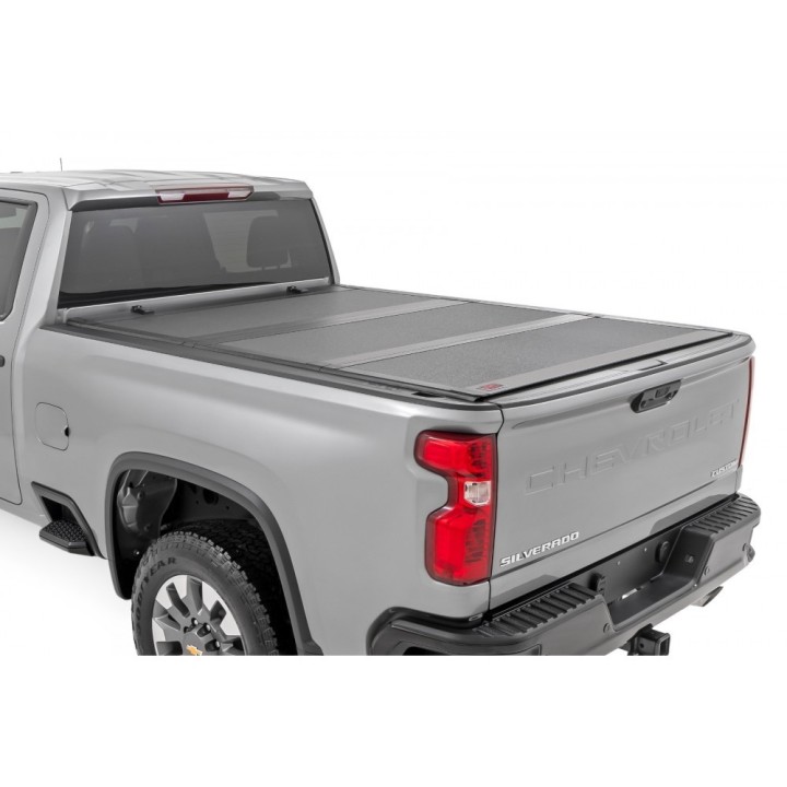 Twarda pokrywa paki tri-fold flip up Rough Country 6'9"