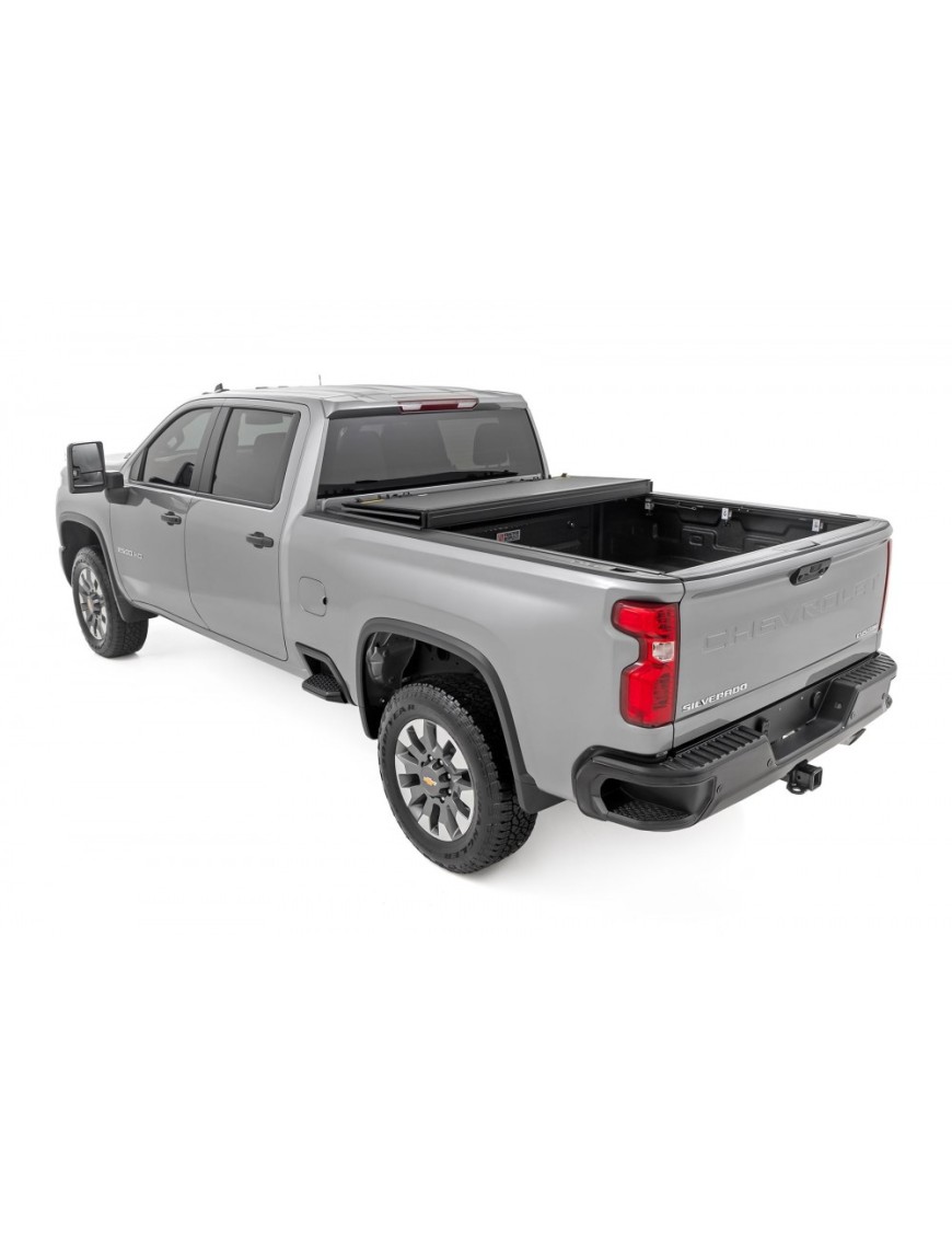 Twarda pokrywa paki tri-fold flip up Rough Country 6'9"