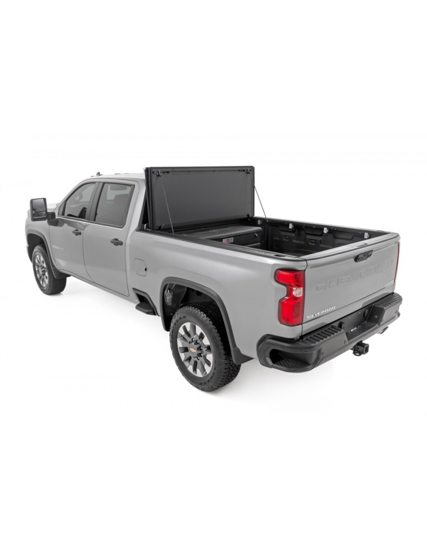 Twarda pokrywa paki tri-fold flip up Rough Country 6'9"