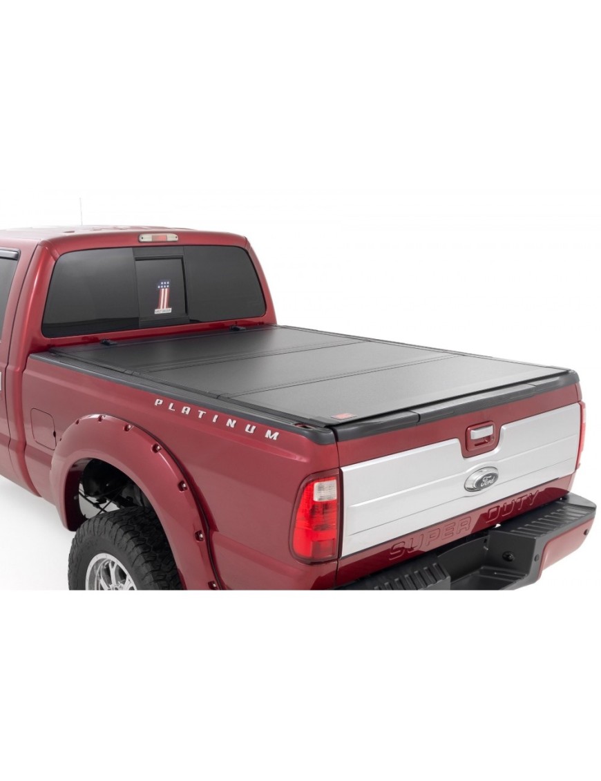 Twarda pokrywa paki tri-fold flip up Rough Country 6'10"