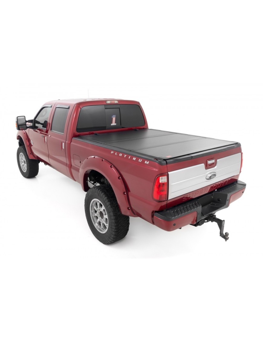 Twarda pokrywa paki tri-fold flip up Rough Country 6'10"