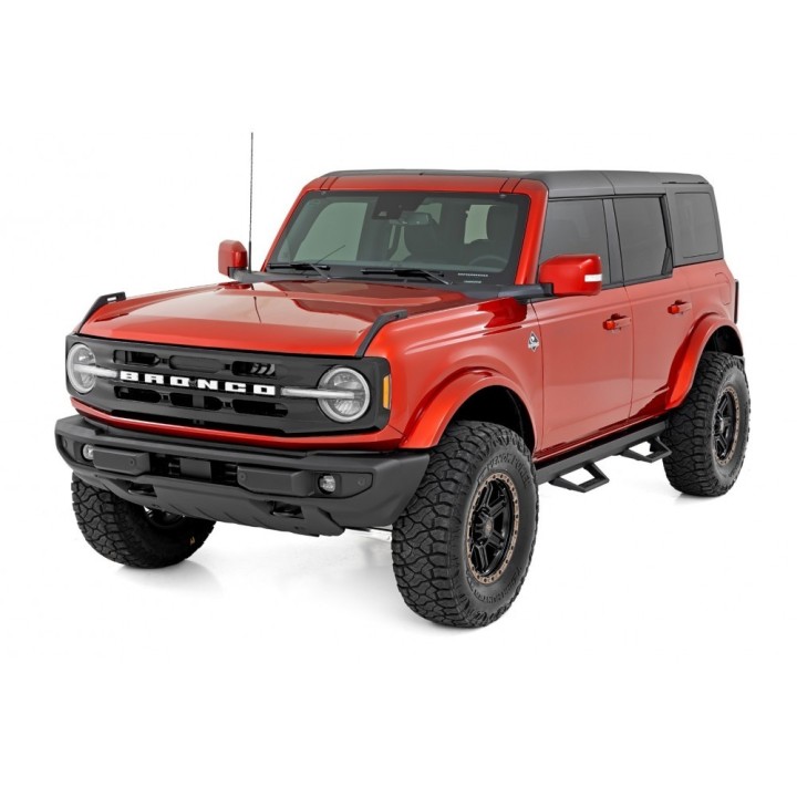 Progi, stopnie boczne regulowane aluminiowe Rough Country SRL2 - ujęcie 3