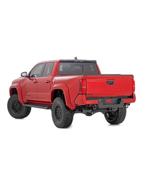 Progi, stopnie boczne regulowane aluminiowe Rough Country SRX2 Double Cab
