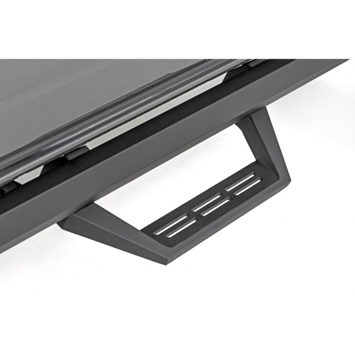 Progi, stopnie boczne regulowane aluminiowe Rough Country SRL2 - ujęcie 2