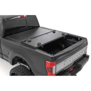 Twarda pokrywa paki tri-fold niski profil Rough Country 6'10" - ujęcie 2