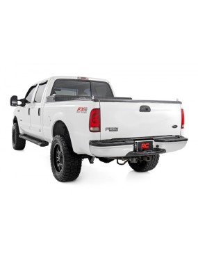 Progi, stopnie boczne aluminiowe Rough Country HD2 Crew Cab