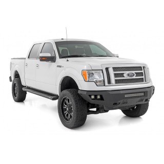 Progi, stopnie boczne aluminiowe Rough Country HD2 SuperCrew Cab - ujęcie 2